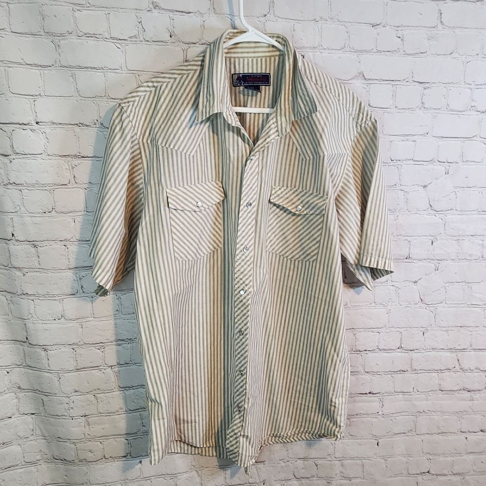 Men's Williams Bay pearl snapped shirt, size XLT